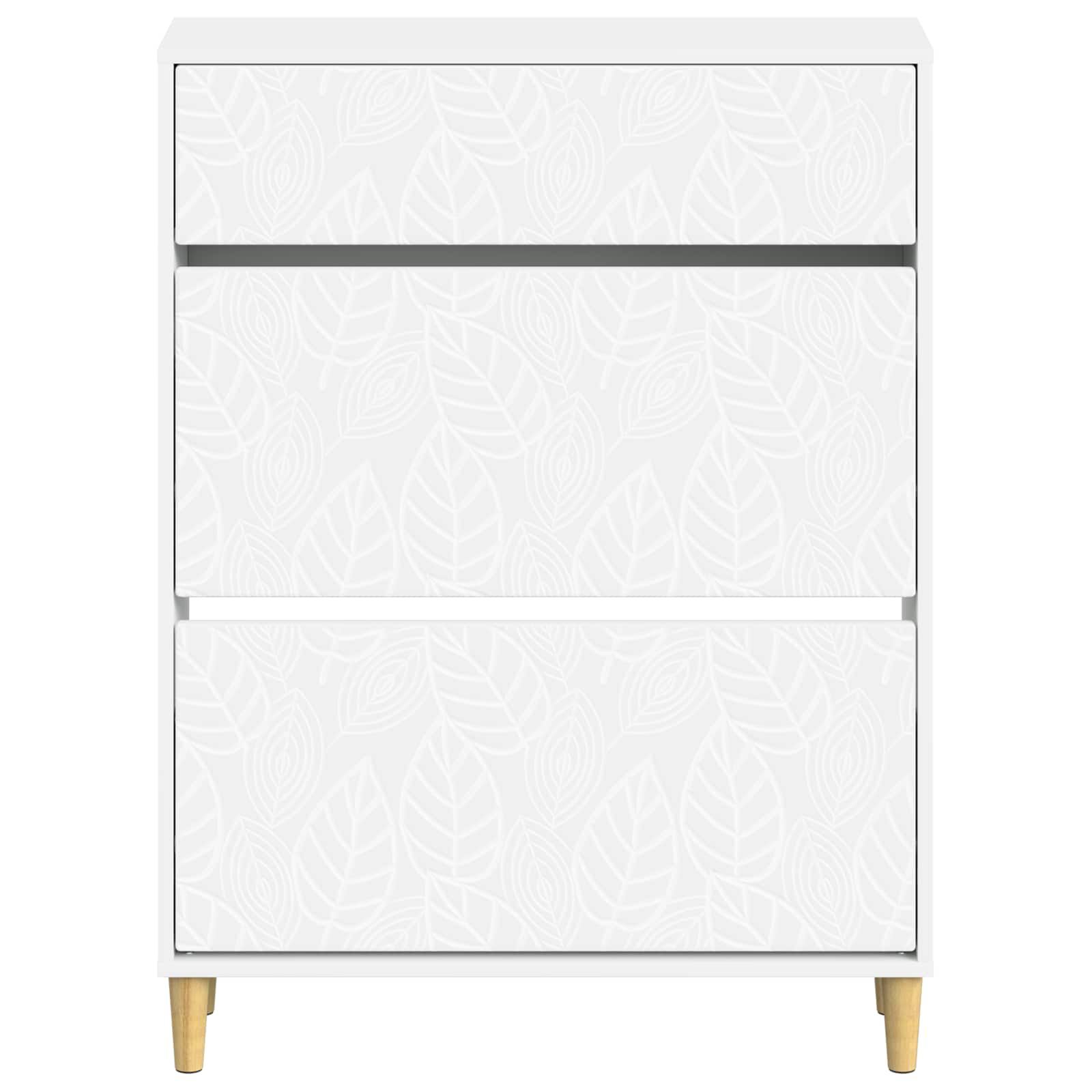 vidaXL Szafka na buty DELFT 78 x 24 x 103 cm Drewno inżynieryjne Biały