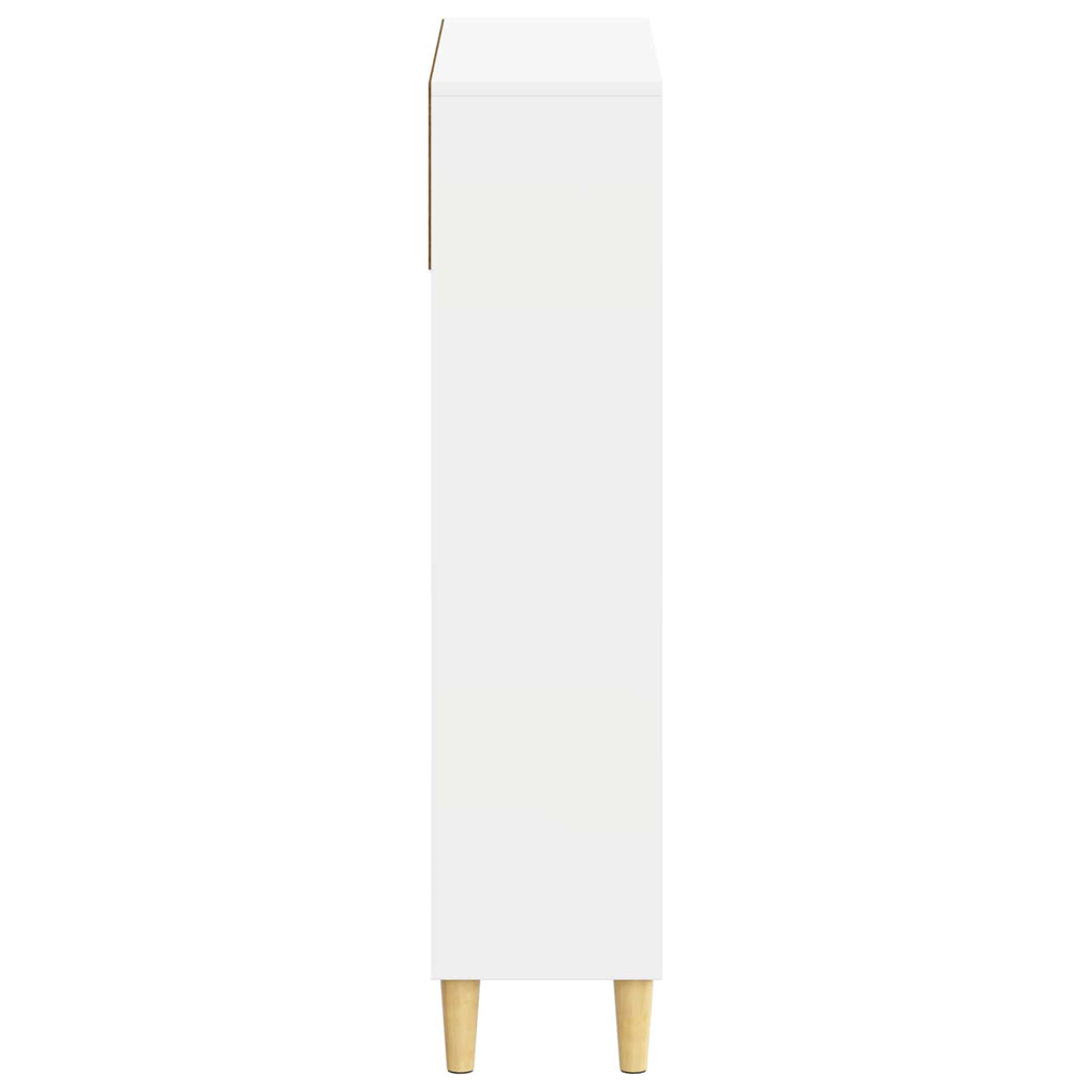 vidaXL Szafka na buty DELFT 78 x 24 x 103 cm Drewno inżynieryjne Biały