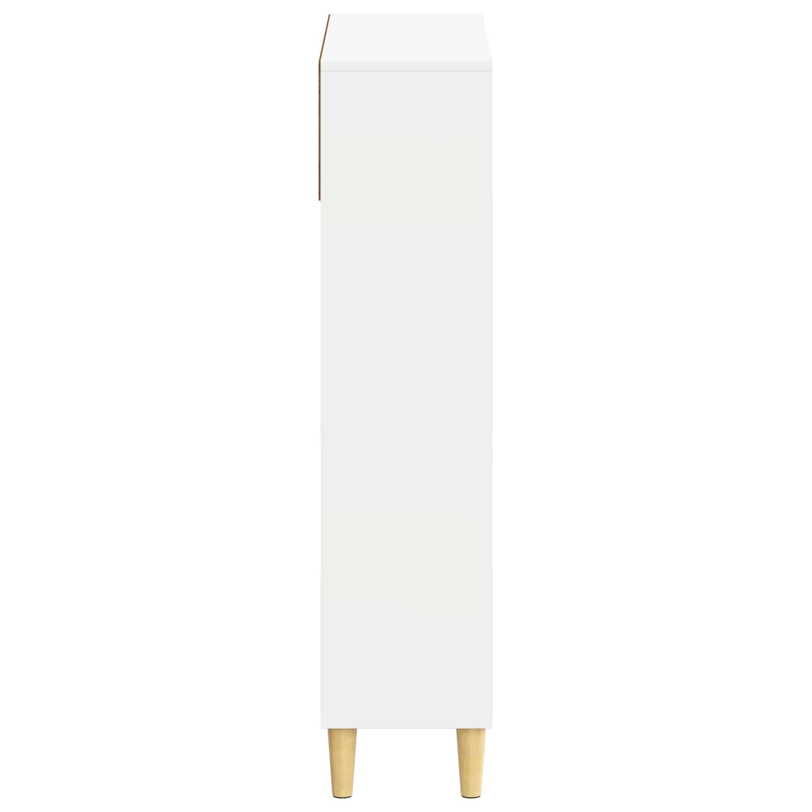 vidaXL Szafka na buty DELFT 78 x 24 x 103 cm Drewno inżynieryjne Biały