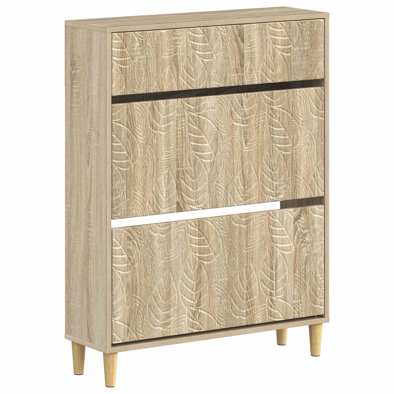 vidaXL Szafka na buty DELFT 78 x 24 x 103 cm Drewno inżynieryjne