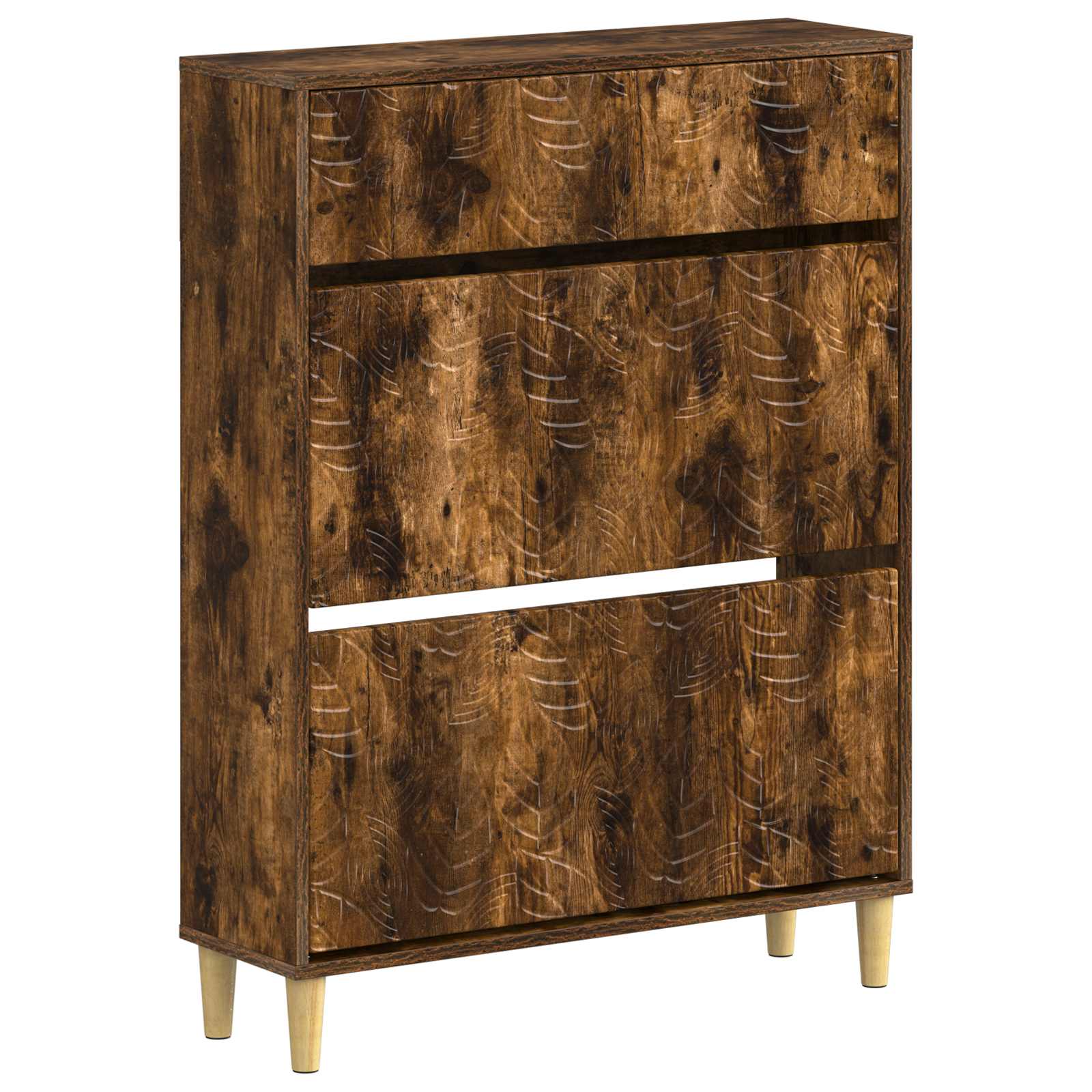 vidaXL Szafka na buty DELFT 78 x 24 x 103 cm Drewno inżynieryjne