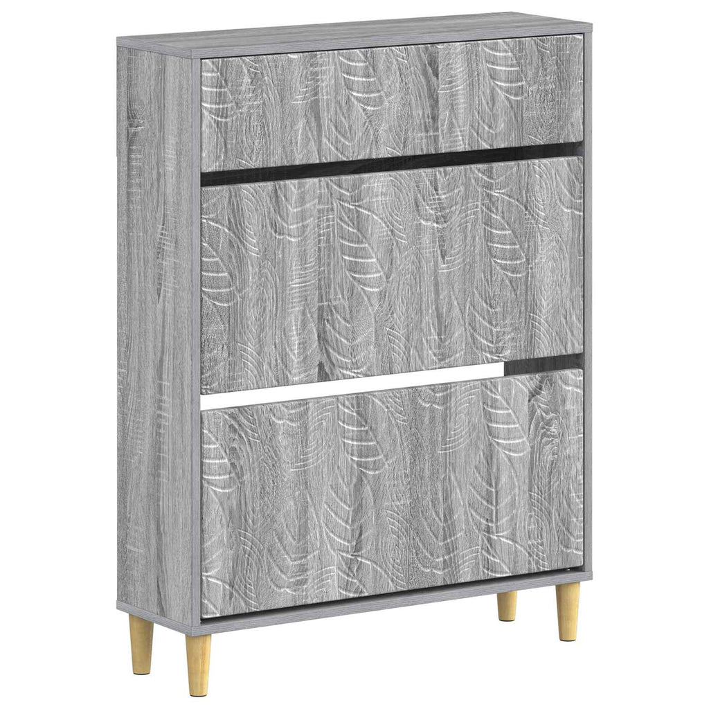 vidaXL Szafka na buty DELFT 78 x 24 x 103 cm Drewno inżynieryjne