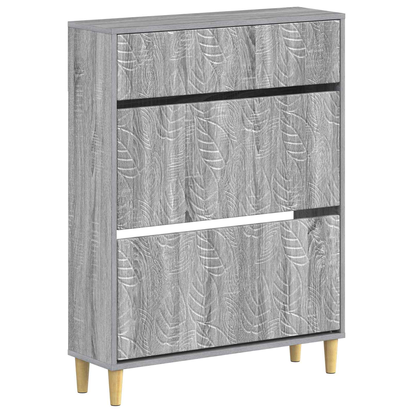 vidaXL Szafka na buty DELFT 78 x 24 x 103 cm Drewno inżynieryjne