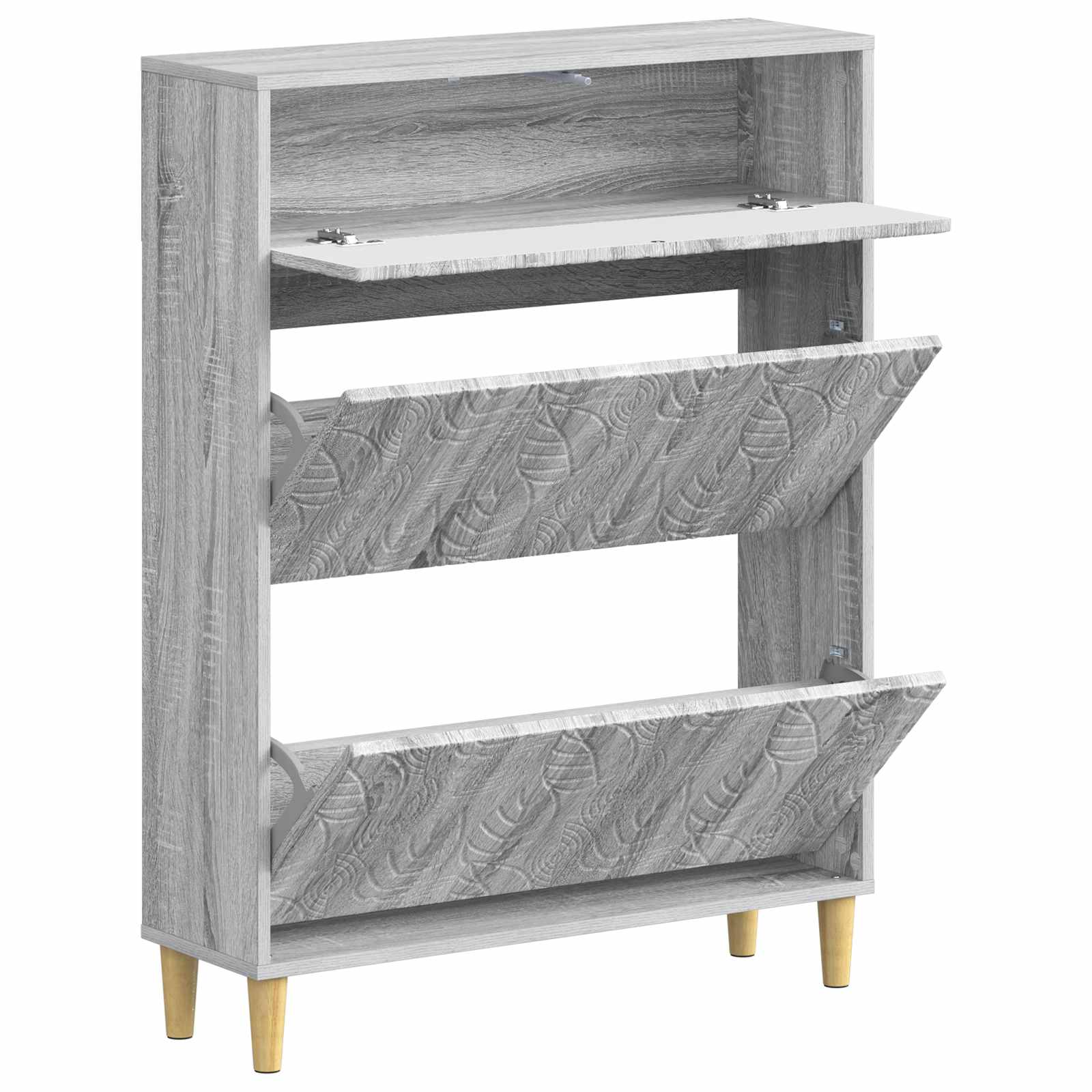 vidaXL Szafka na buty DELFT 78 x 24 x 103 cm Drewno inżynieryjne