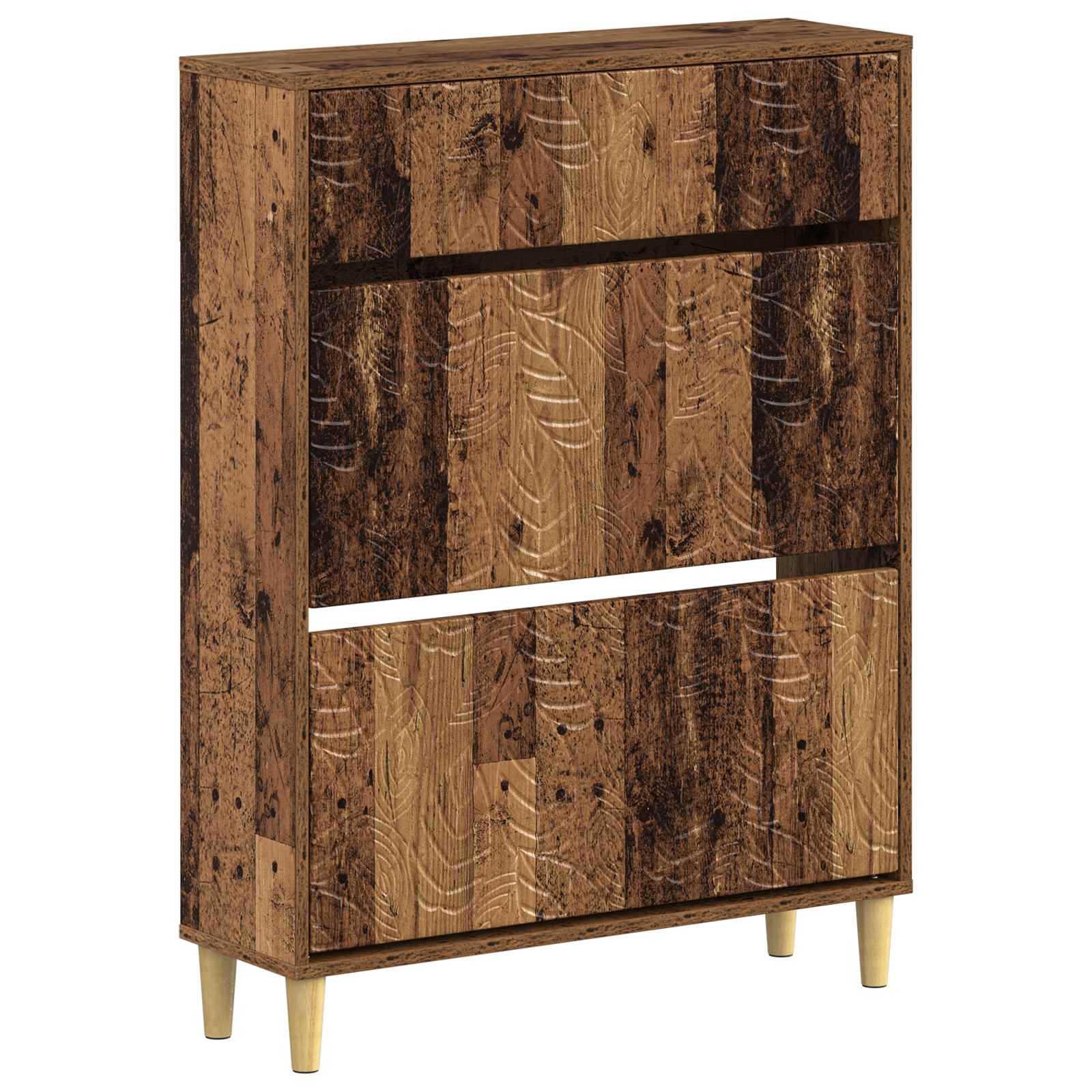 vidaXL Szafka na buty DELFT 78 x 24 x 103 cm Drewno inżynieryjne