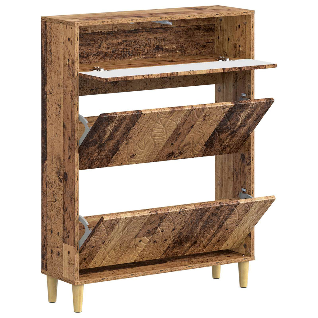 vidaXL Szafka na buty DELFT 78 x 24 x 103 cm Drewno inżynieryjne