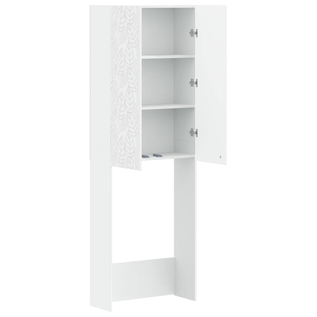 vidaXL Szafka toaletowa DELFT Biały 66 x 25,5 x 190 cm