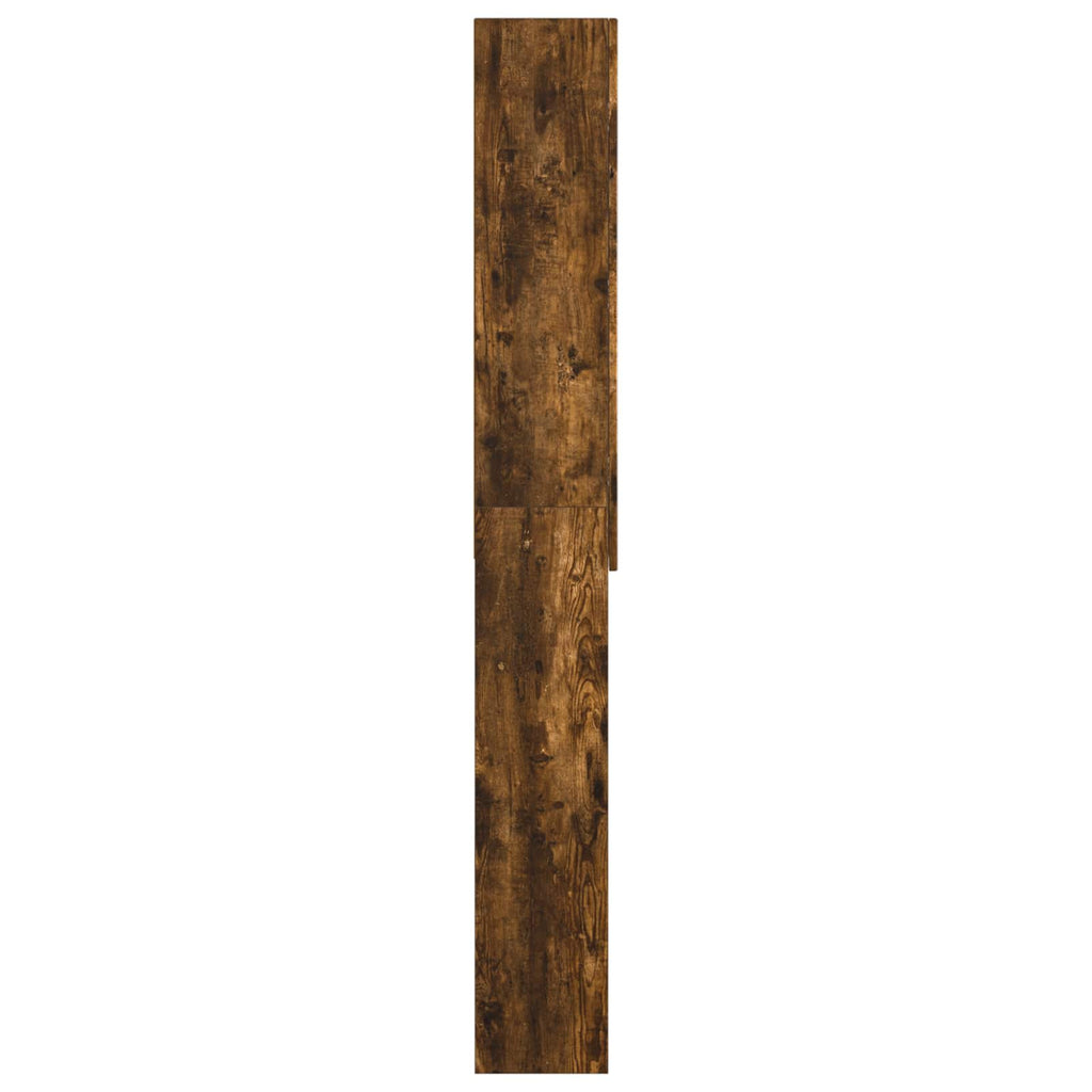 vidaXL Szafka toaletowa DELFT Dąb wędzony 66 x 25,5 x 190 cm