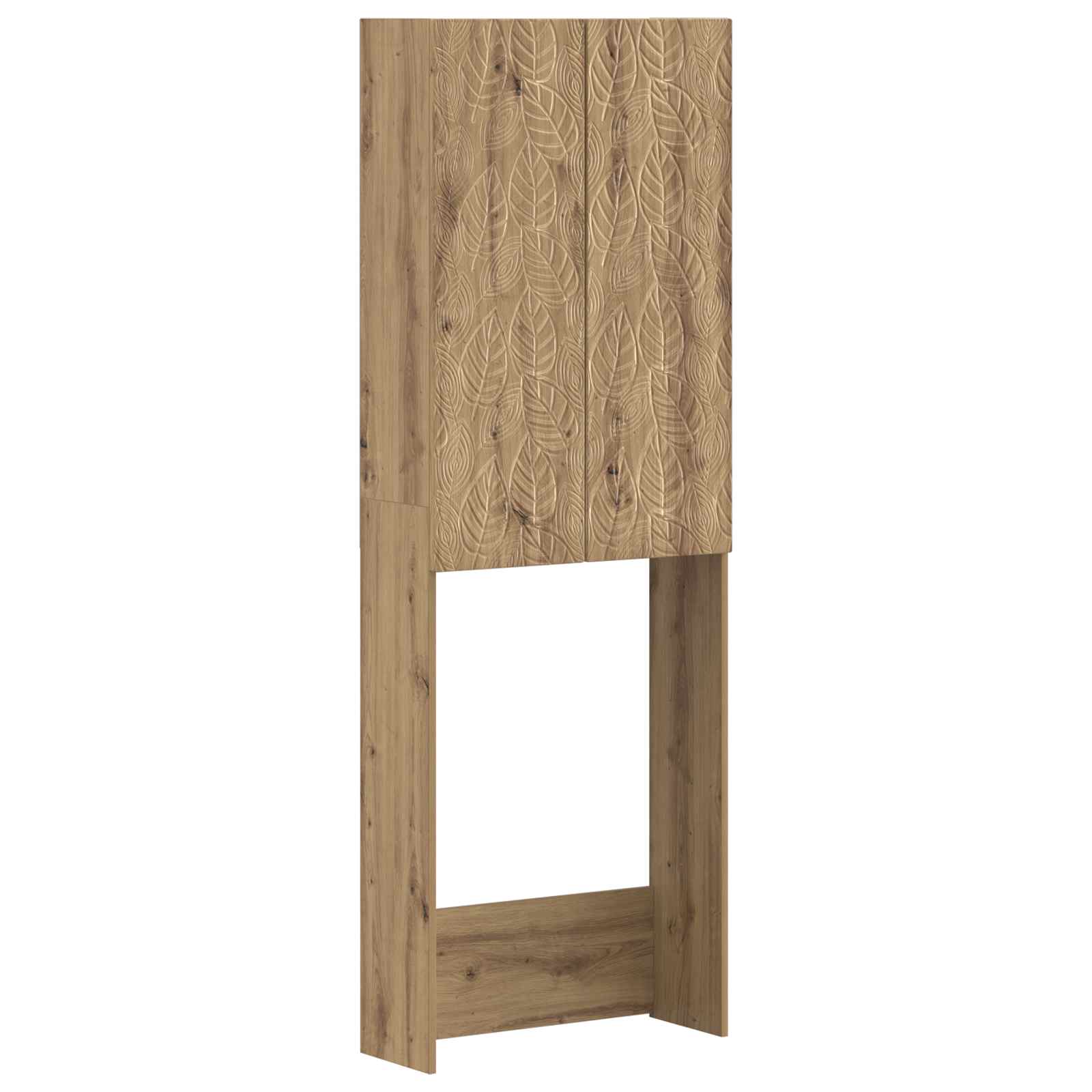 vidaXL Szafka toaletowa DELFT Dąb artisan 66 x 25,5 x 190 cm