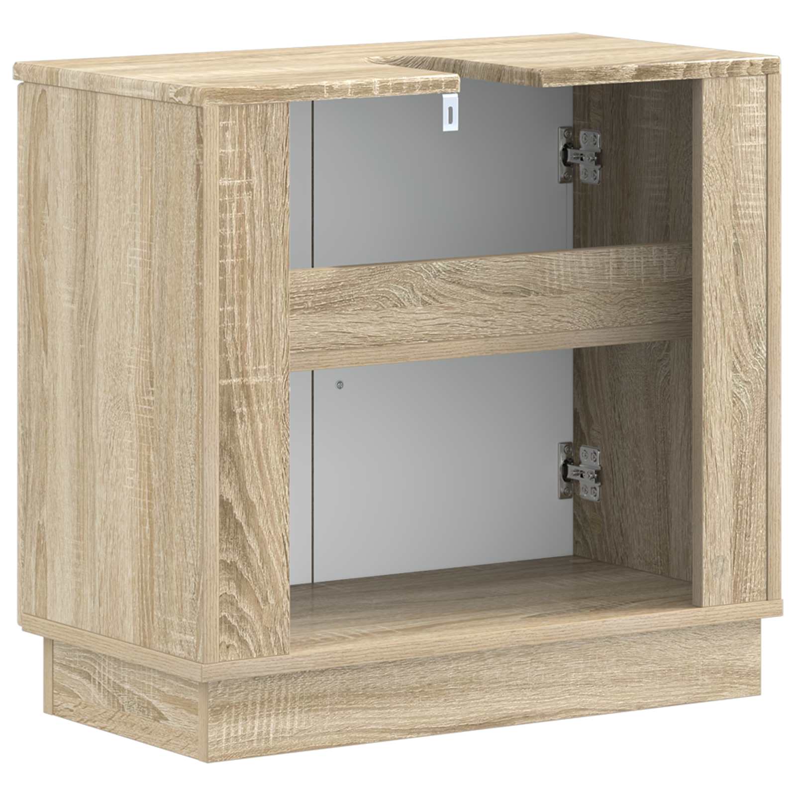 vidaXL Szafka pod umywalkę HOORN dąb Sonoma 59,5 x 31,5 x 56 cm