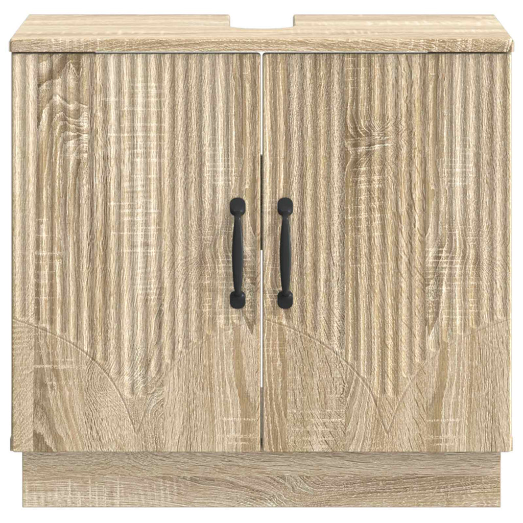 vidaXL Szafka pod umywalkę HOORN dąb Sonoma 59,5 x 31,5 x 56 cm