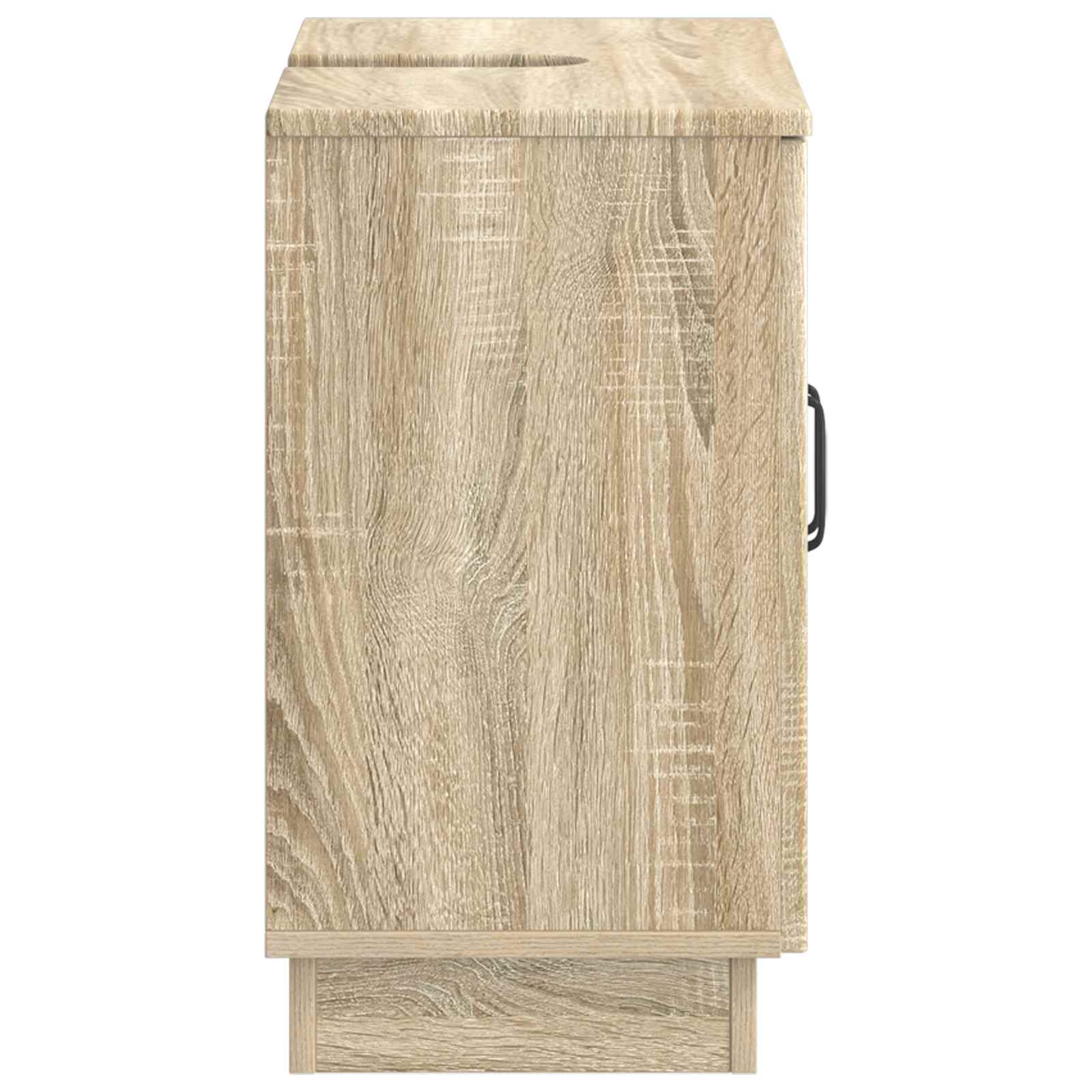 vidaXL Szafka pod umywalkę HOORN dąb Sonoma 59,5 x 31,5 x 56 cm