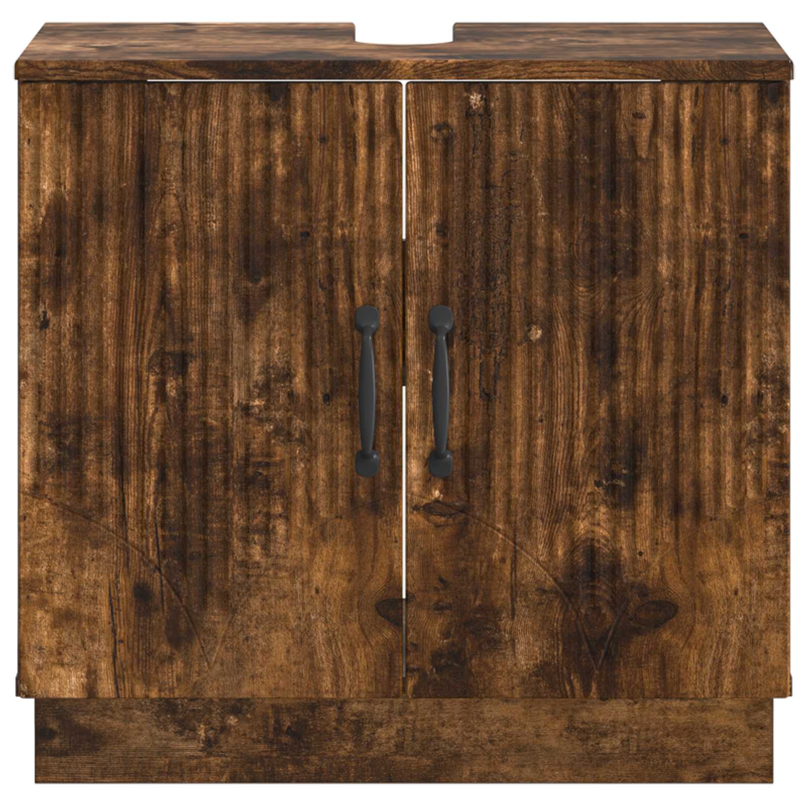 vidaXL Szafka pod umywalkę HOORN Dąb wędzony 59,5 x 31,5 x 56 cm