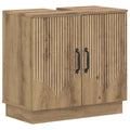 vidaXL Szafka pod umywalkę HOORN Dąb artisan 59,5 x 31,5 x 56 cm