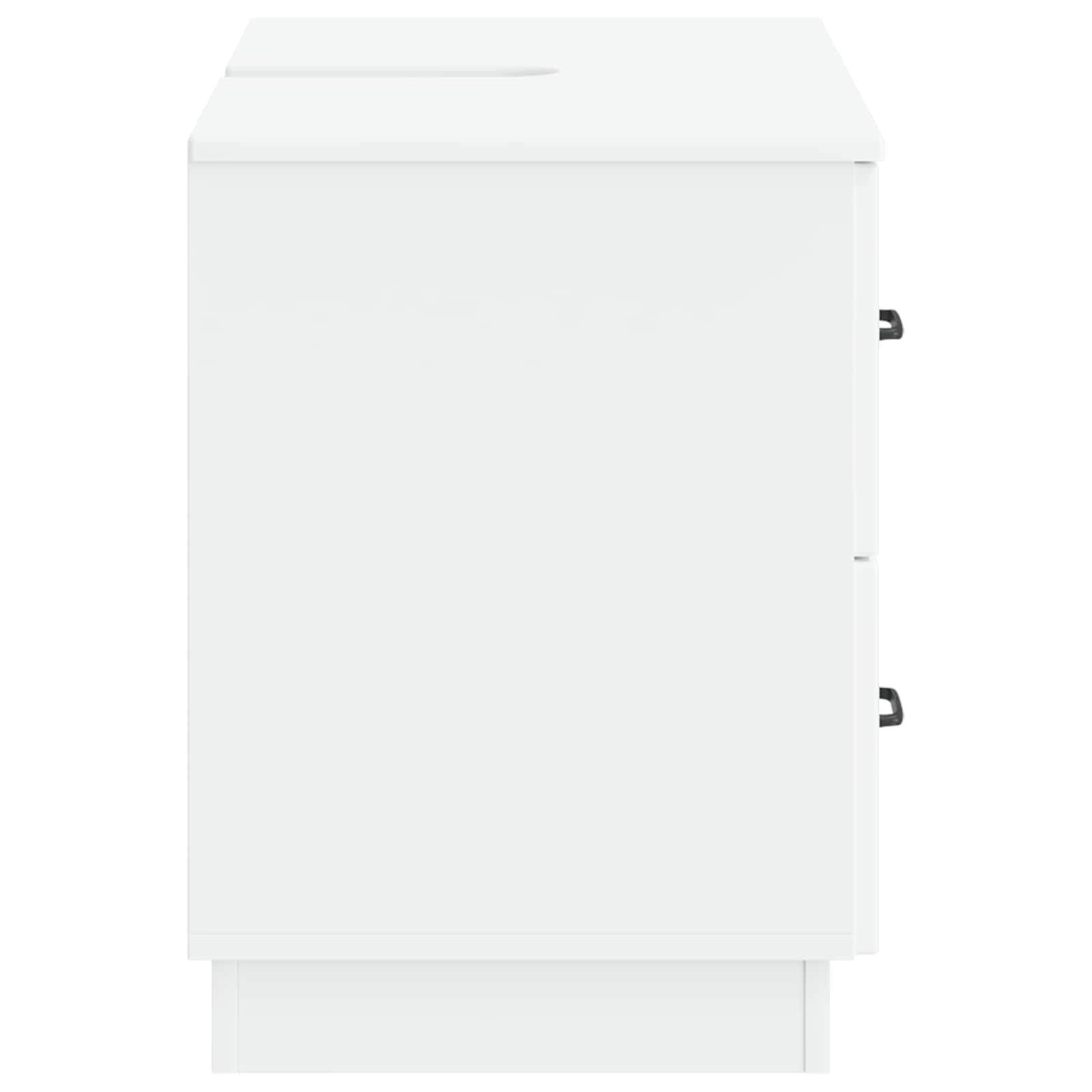 vidaXL Szafka pod umywalkę HOORN Biały 82 x 41 x 56 cm