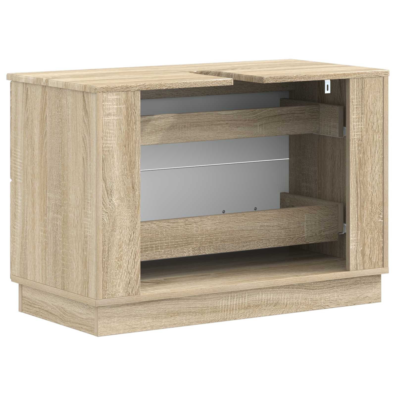 vidaXL Szafka pod umywalkę HOORN dąb Sonoma 82 x 41 x 56 cm