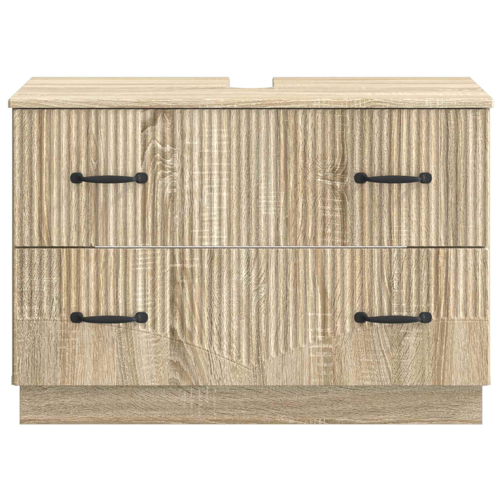 vidaXL Szafka pod umywalkę HOORN dąb Sonoma 82 x 41 x 56 cm
