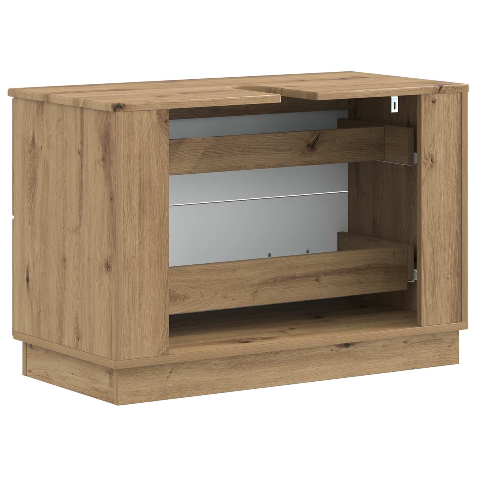vidaXL Szafka pod umywalkę HOORN Dąb artisan 82 x 41 x 56 cm