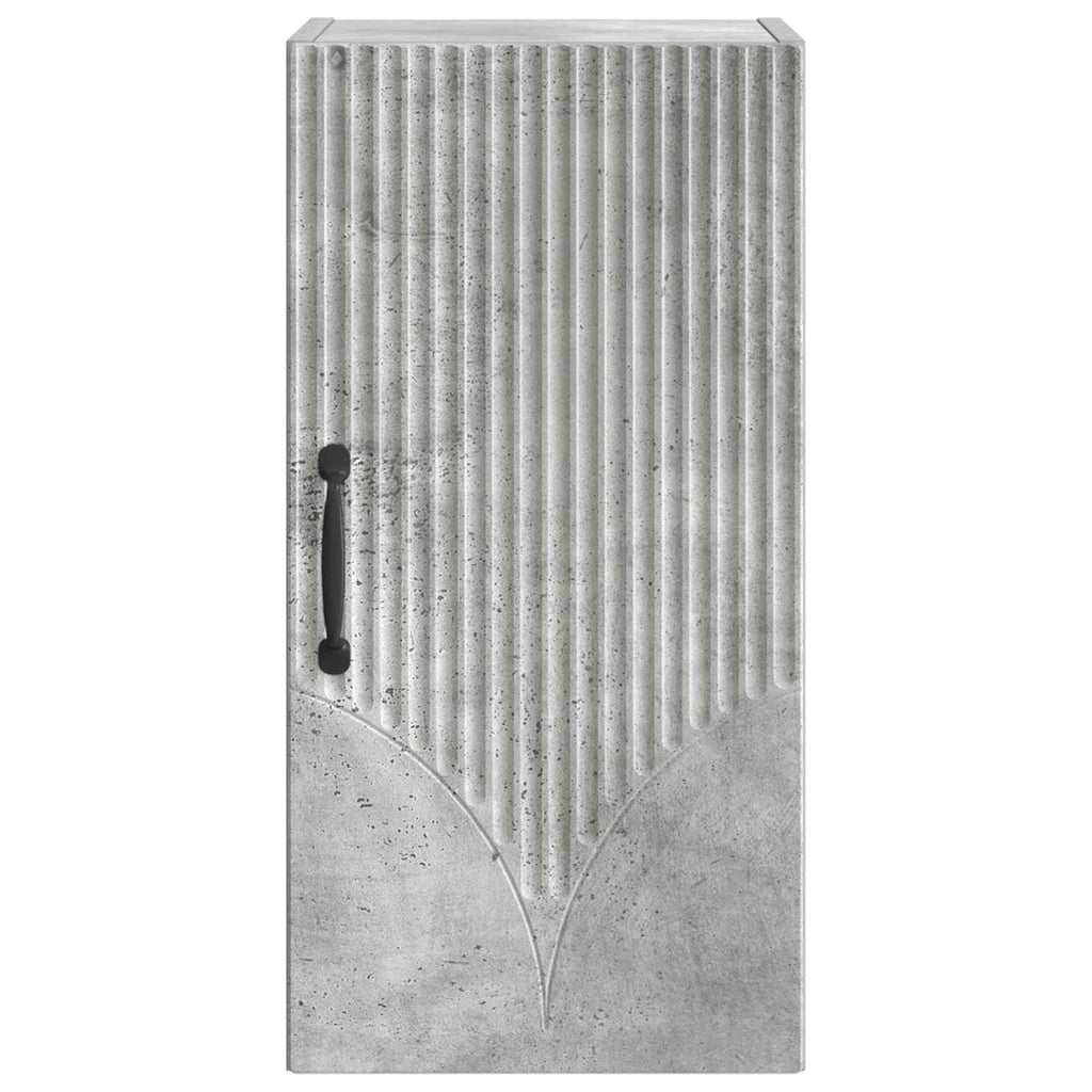 vidaXL Szafka ścienna łazienkowa HOORN Betonowy szary 30 x 31 x 59 cm