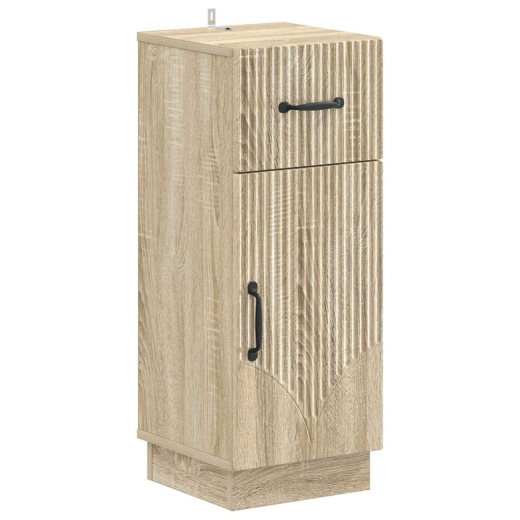 vidaXL Szafka Łazienkowa HOORN dąb Sonoma 30 x 31 x 77 cm