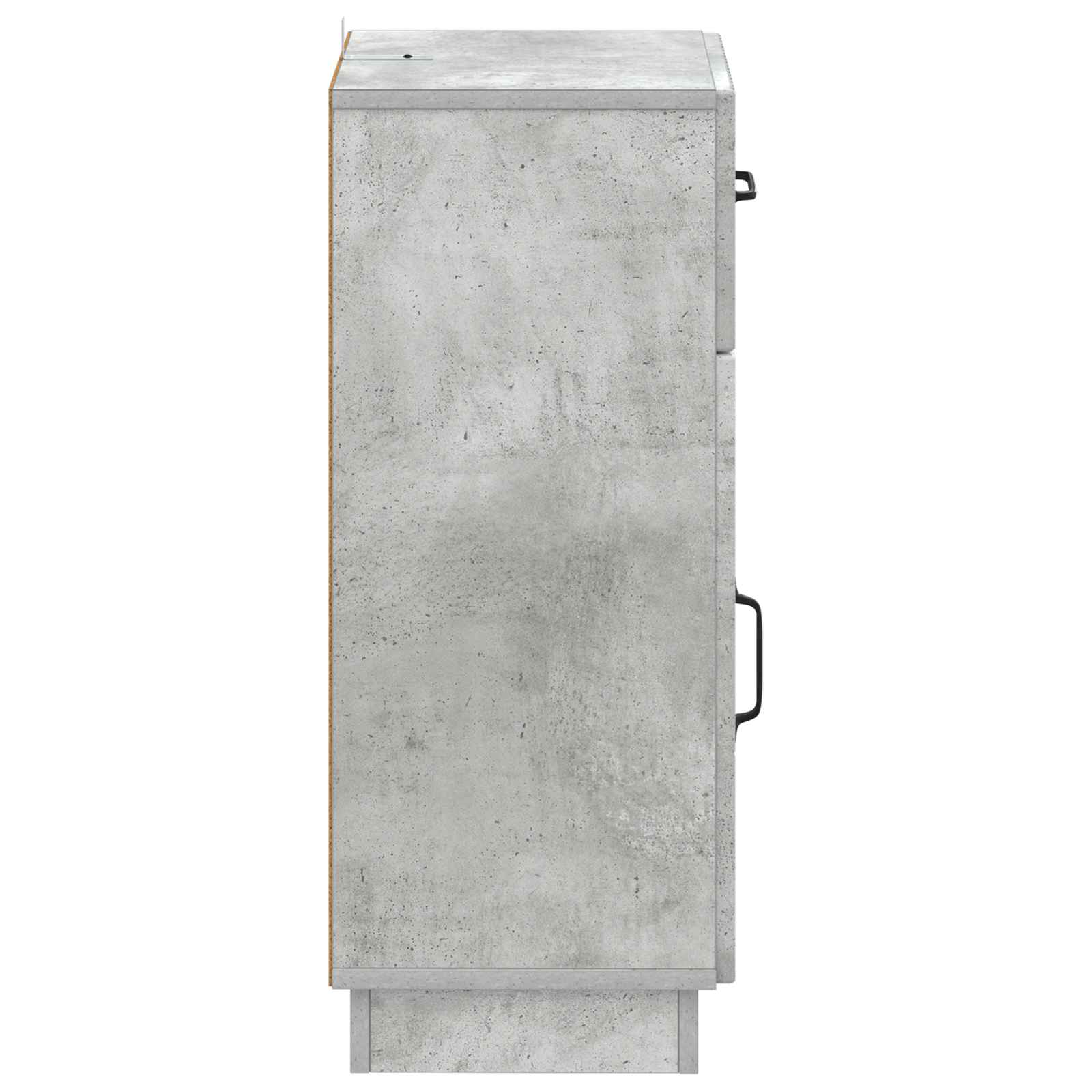 vidaXL Szafka Łazienkowa HOORN Betonowy szary 30 x 31 x 77 cm