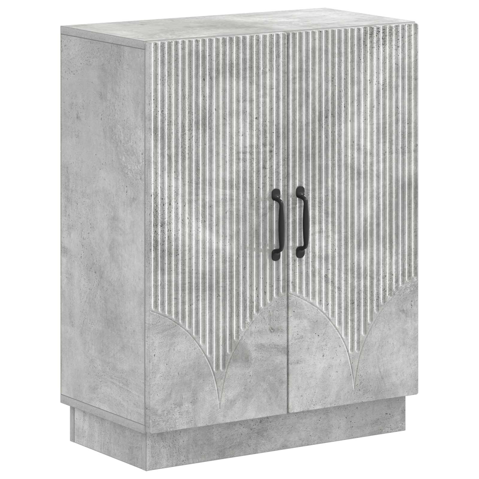 vidaXL Szafka Łazienkowa HOORN Betonowy szary 59,5 x 31 x 77 cm