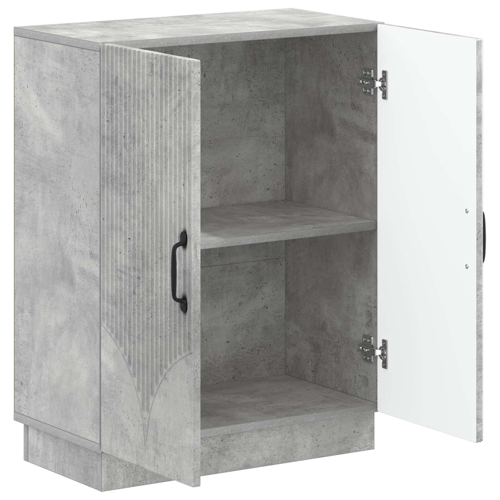 vidaXL Szafka Łazienkowa HOORN Betonowy szary 59,5 x 31 x 77 cm
