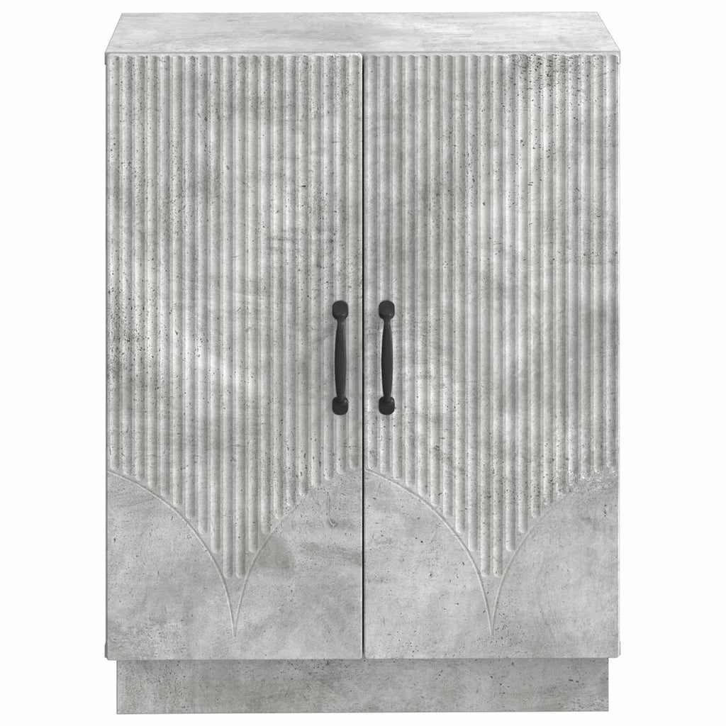 vidaXL Szafka Łazienkowa HOORN Betonowy szary 59,5 x 31 x 77 cm