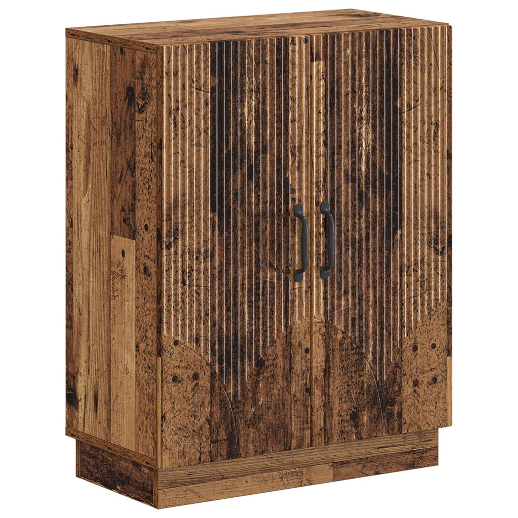vidaXL Szafka Łazienkowa HOORN Stare drewno 59,5 x 31 x 77 cm