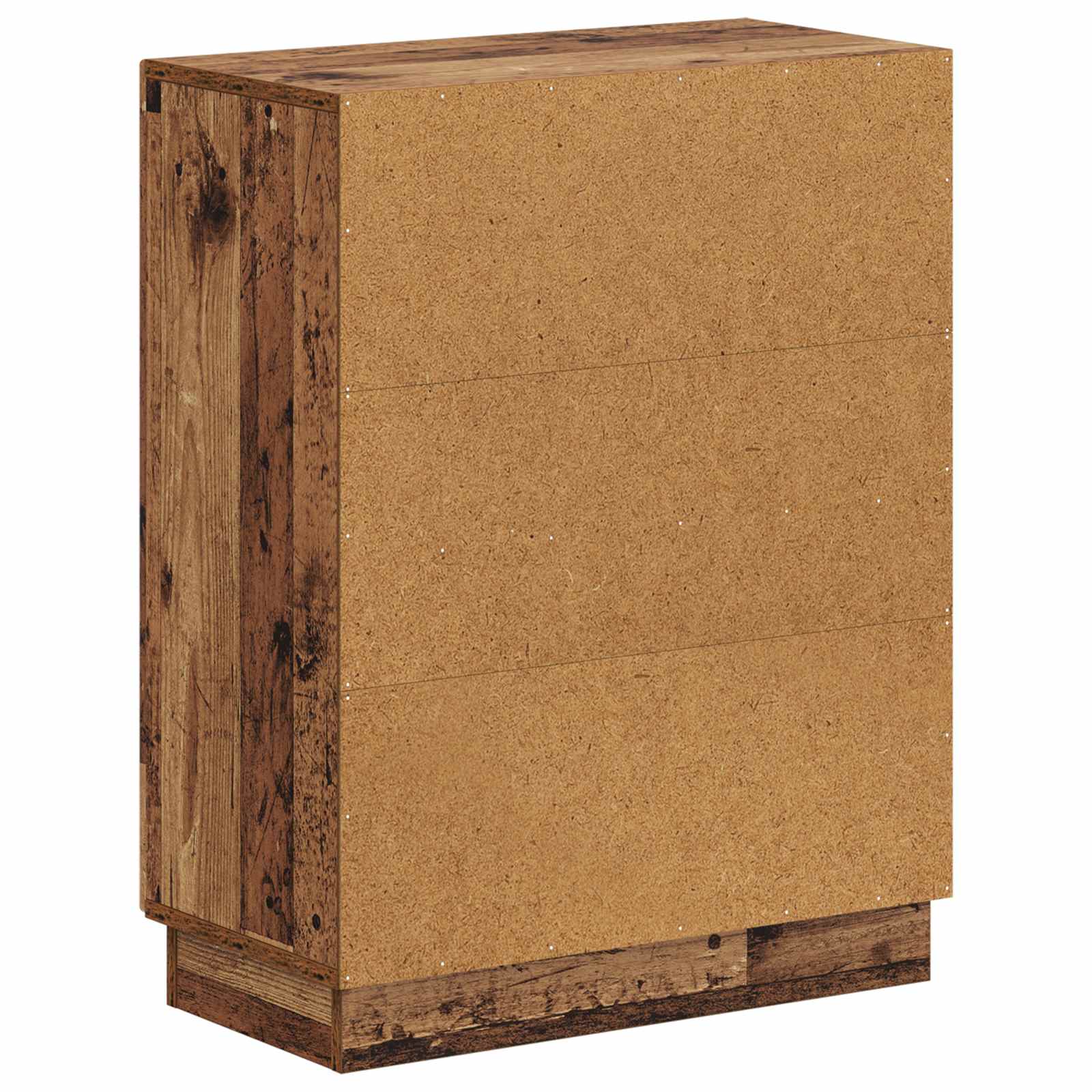 vidaXL Szafka Łazienkowa HOORN Stare drewno 59,5 x 31 x 77 cm