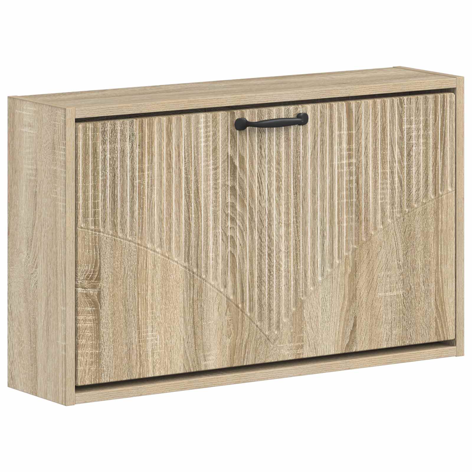 vidaXL Wisząca szafka na buty HOORN 71 x 17 x 43 cm dąb Sonoma