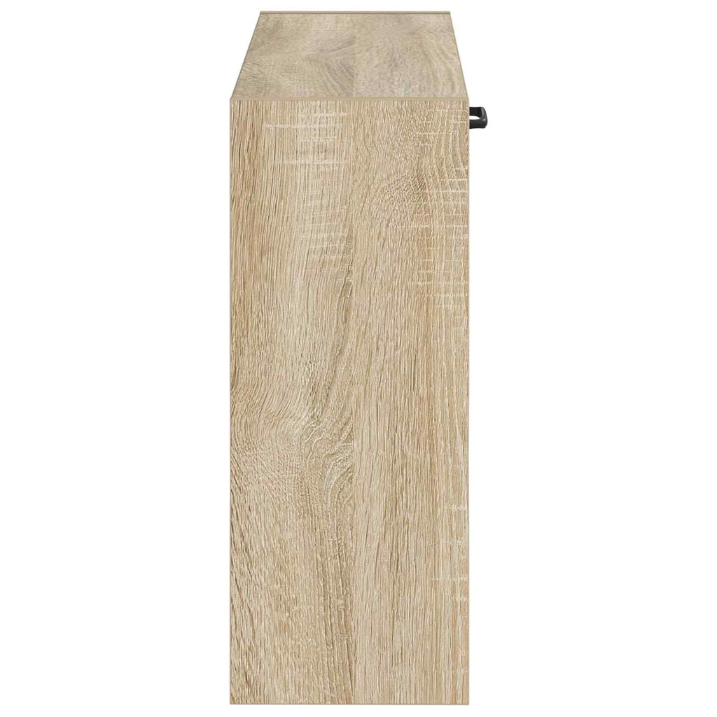 vidaXL Wisząca szafka na buty HOORN 71 x 17 x 43 cm dąb Sonoma