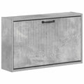 vidaXL Wisząca szafka na buty HOORN 71 x 17 x 43 cm Betonowy szary