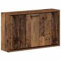 vidaXL Wisząca szafka na buty HOORN 71 x 17 x 43 cm Stare drewno