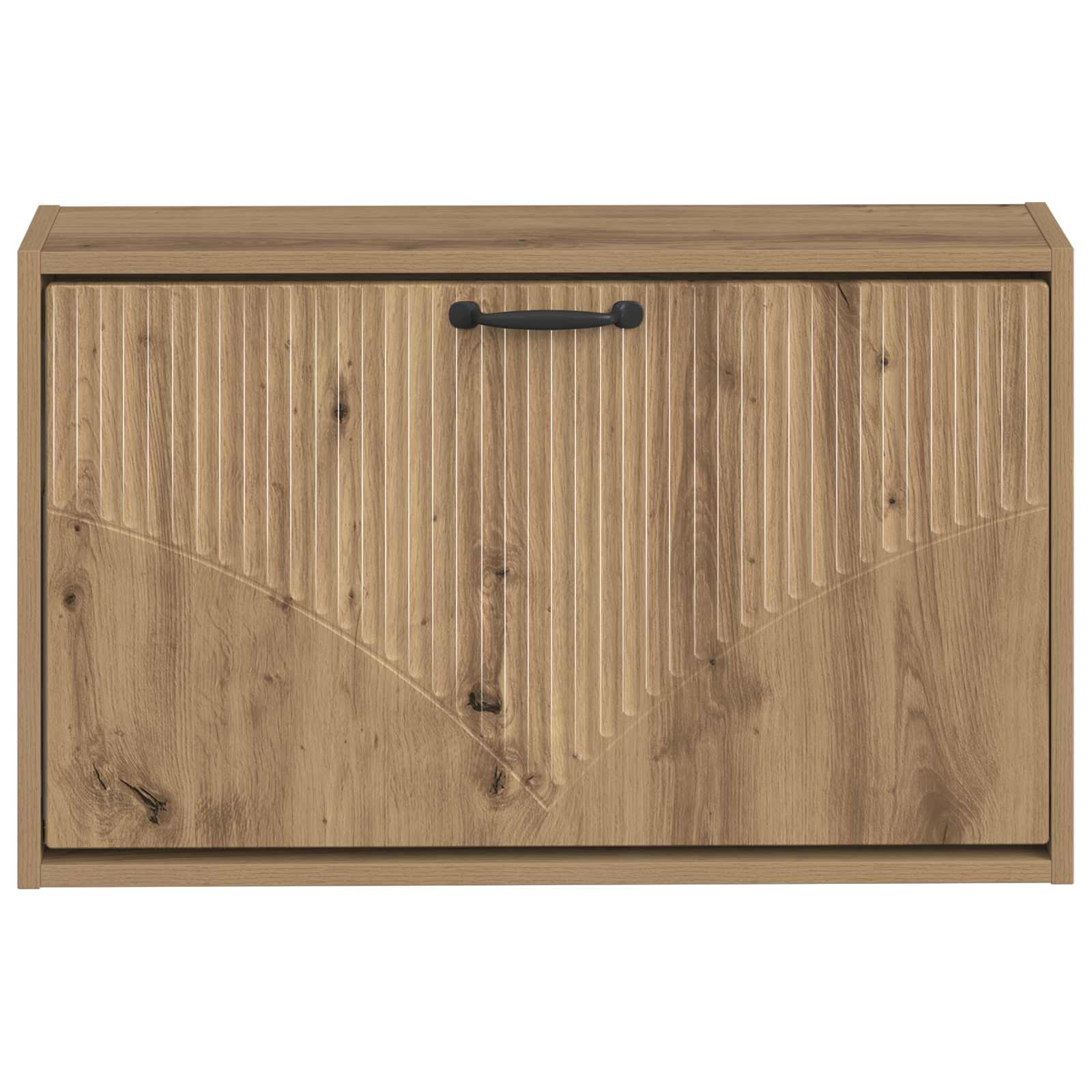 vidaXL Wisząca szafka na buty HOORN 71 x 17 x 43 cm Dąb artisan