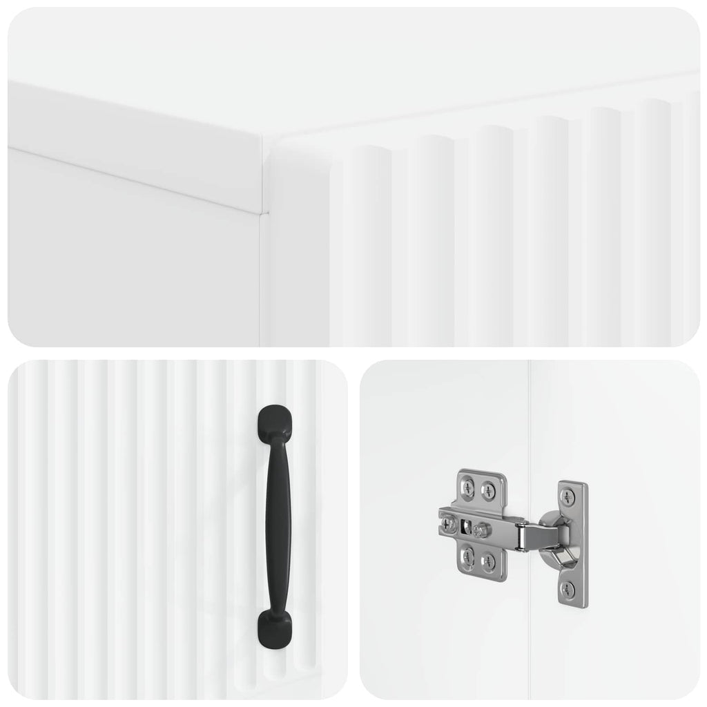 vidaXL Szafka na buty HOORN 59,5 x 39,5 x 87 cm Drewno inżynieryjne