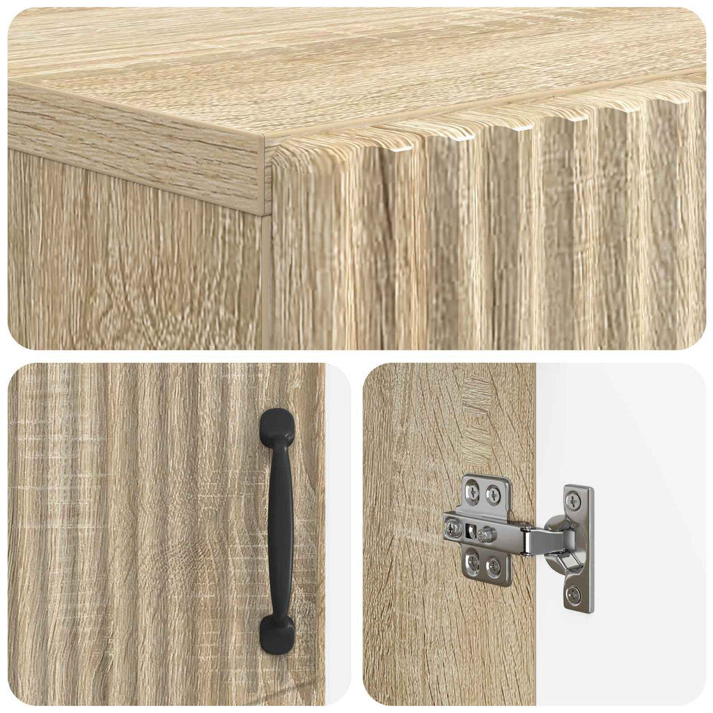 vidaXL Szafka na buty HOORN 59,5 x 39,5 x 87 cm Drewno inżynieryjne