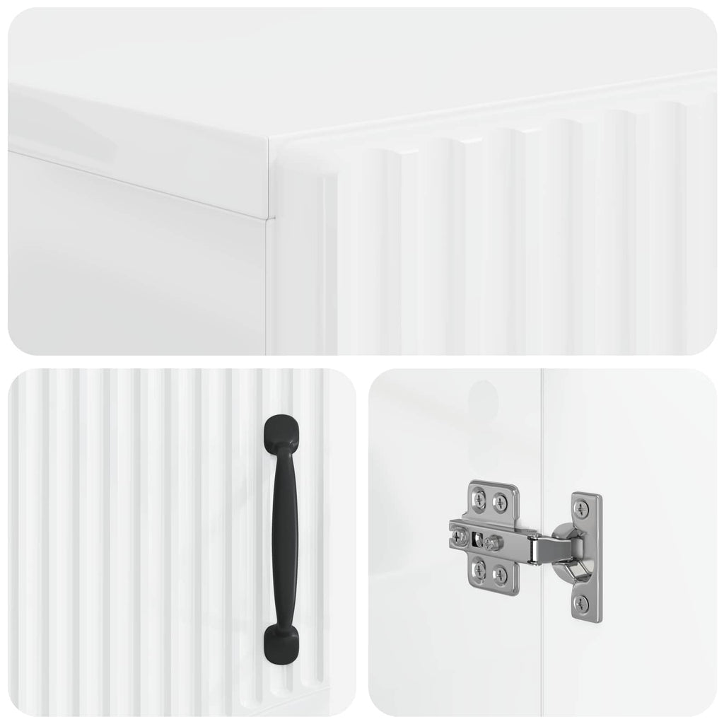 vidaXL Szafka na buty HOORN 59,5 x 39,5 x 87 cm Drewno inżynieryjne