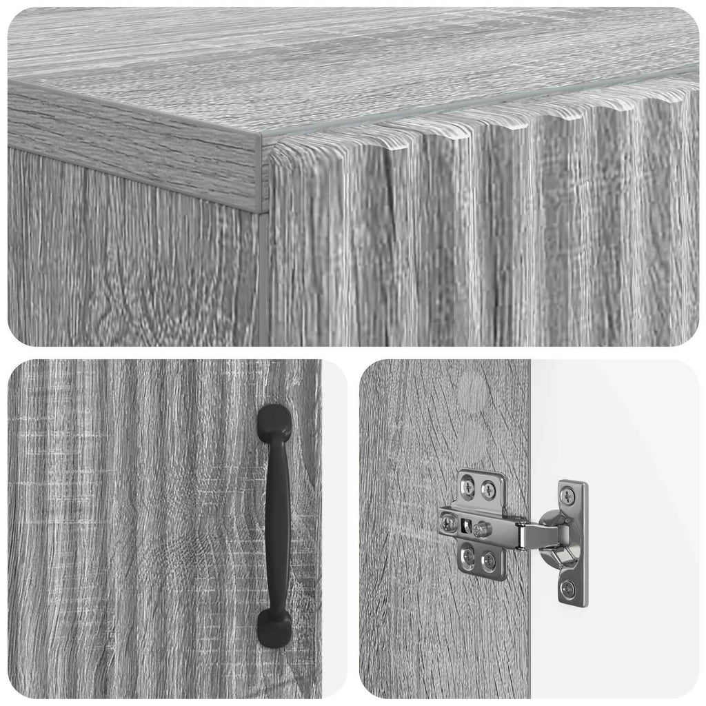 vidaXL Szafka na buty HOORN 59,5 x 39,5 x 87 cm Drewno inżynieryjne