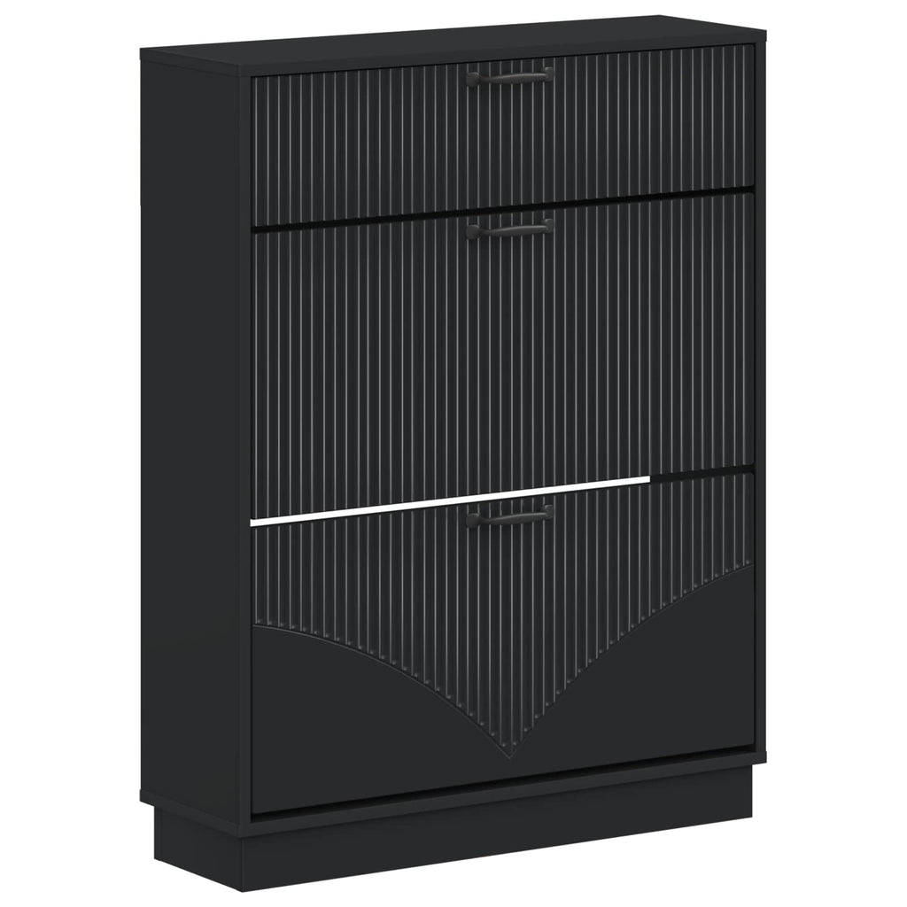 vidaXL Szafka na buty HOORN 78 x 24 x 100 cm Drewno inżynieryjne