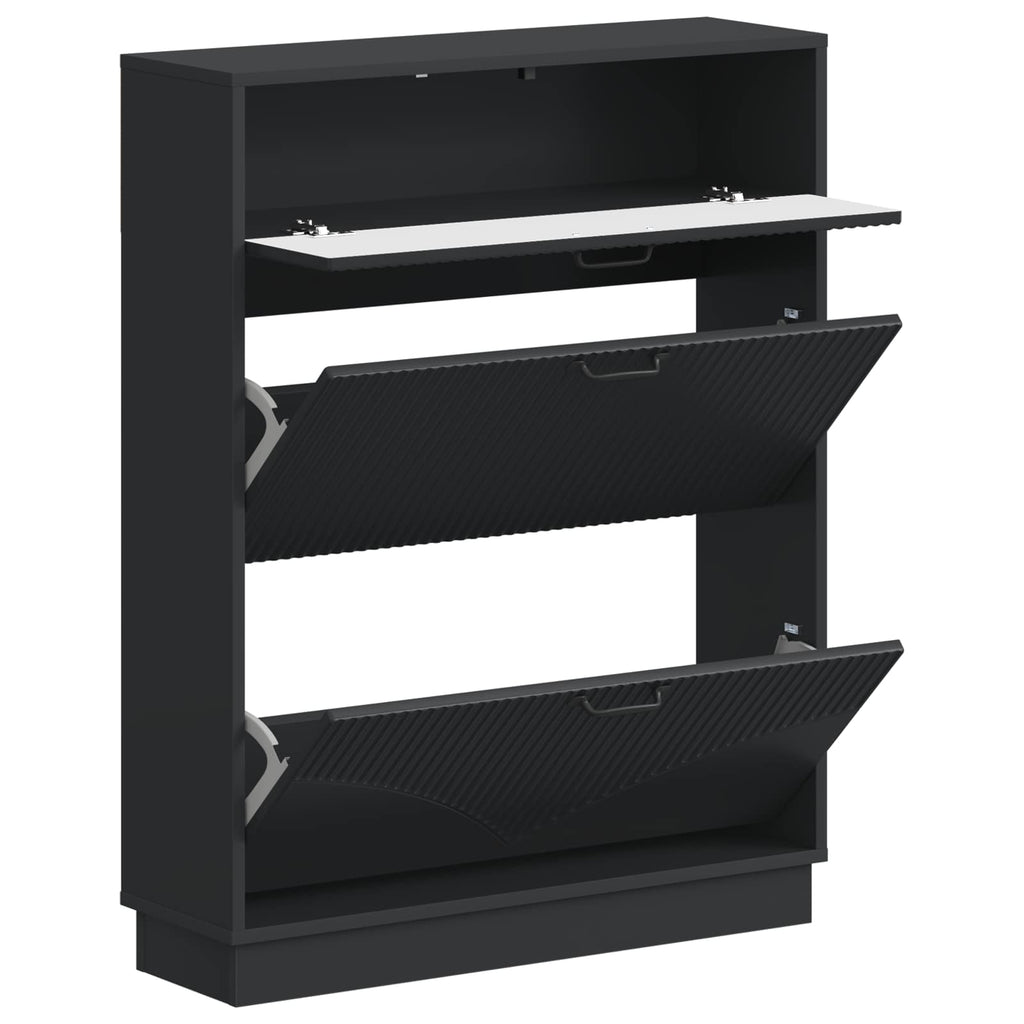 vidaXL Szafka na buty HOORN 78 x 24 x 100 cm Drewno inżynieryjne