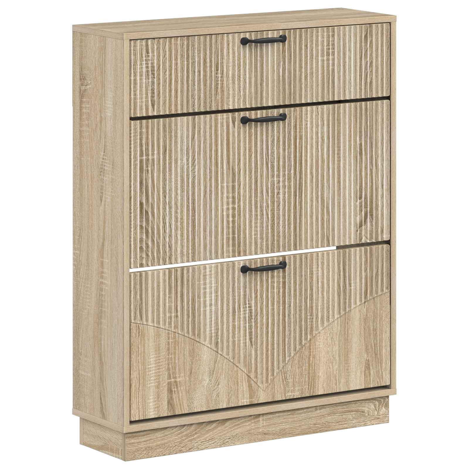 vidaXL Szafka na buty HOORN 78 x 24 x 100 cm Drewno inżynieryjne