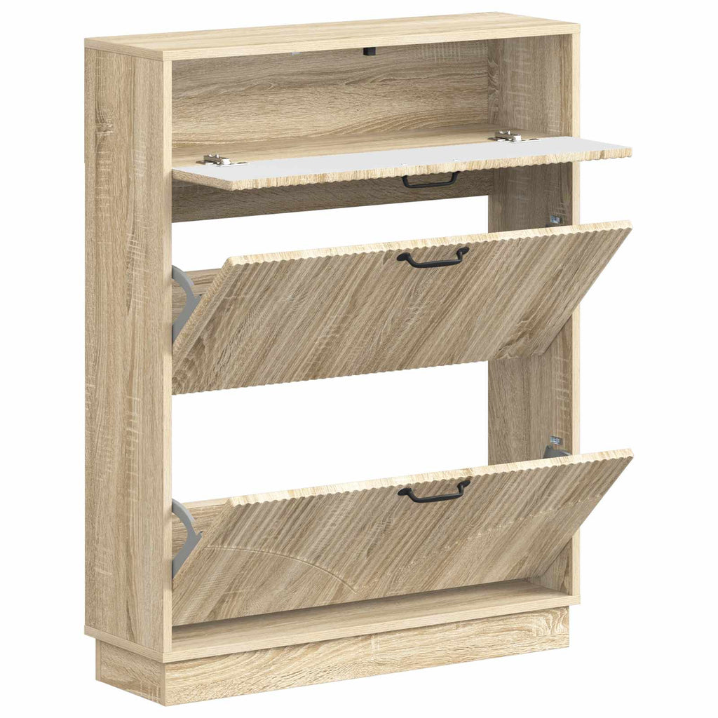 vidaXL Szafka na buty HOORN 78 x 24 x 100 cm Drewno inżynieryjne