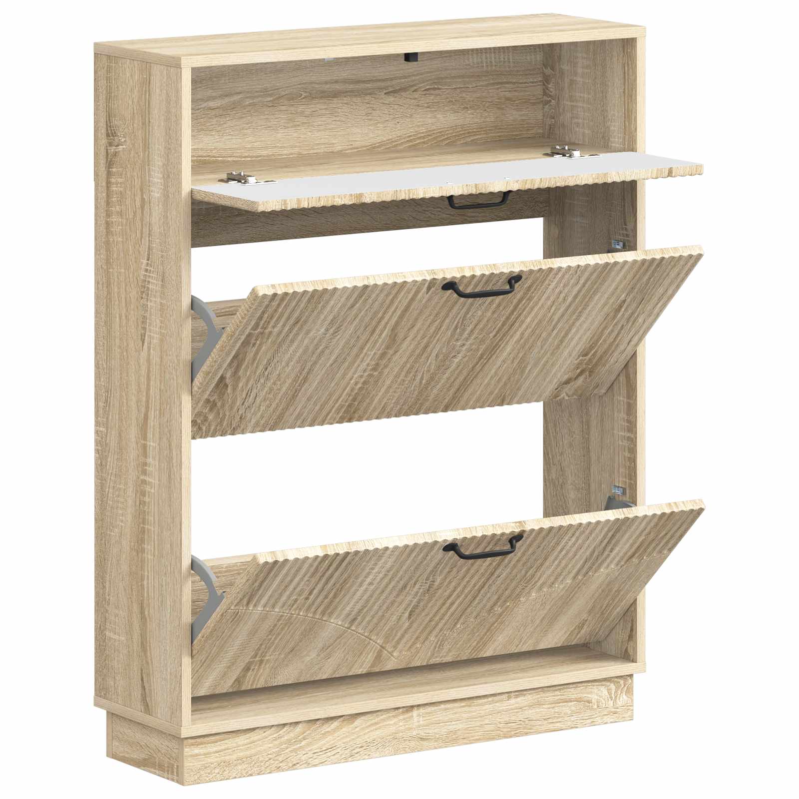 vidaXL Szafka na buty HOORN 78 x 24 x 100 cm Drewno inżynieryjne