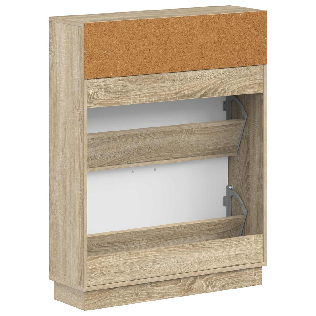 vidaXL Szafka na buty HOORN 78 x 24 x 100 cm Drewno inżynieryjne