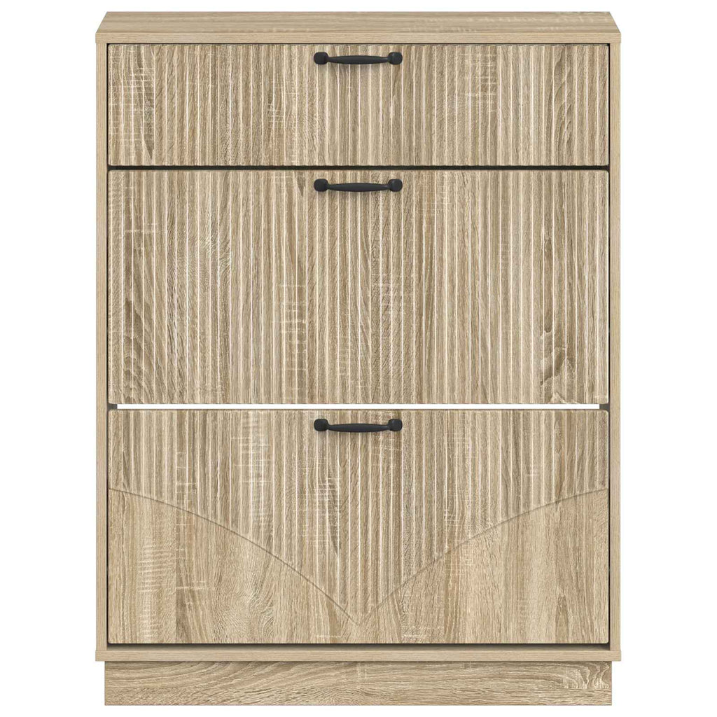 vidaXL Szafka na buty HOORN 78 x 24 x 100 cm Drewno inżynieryjne