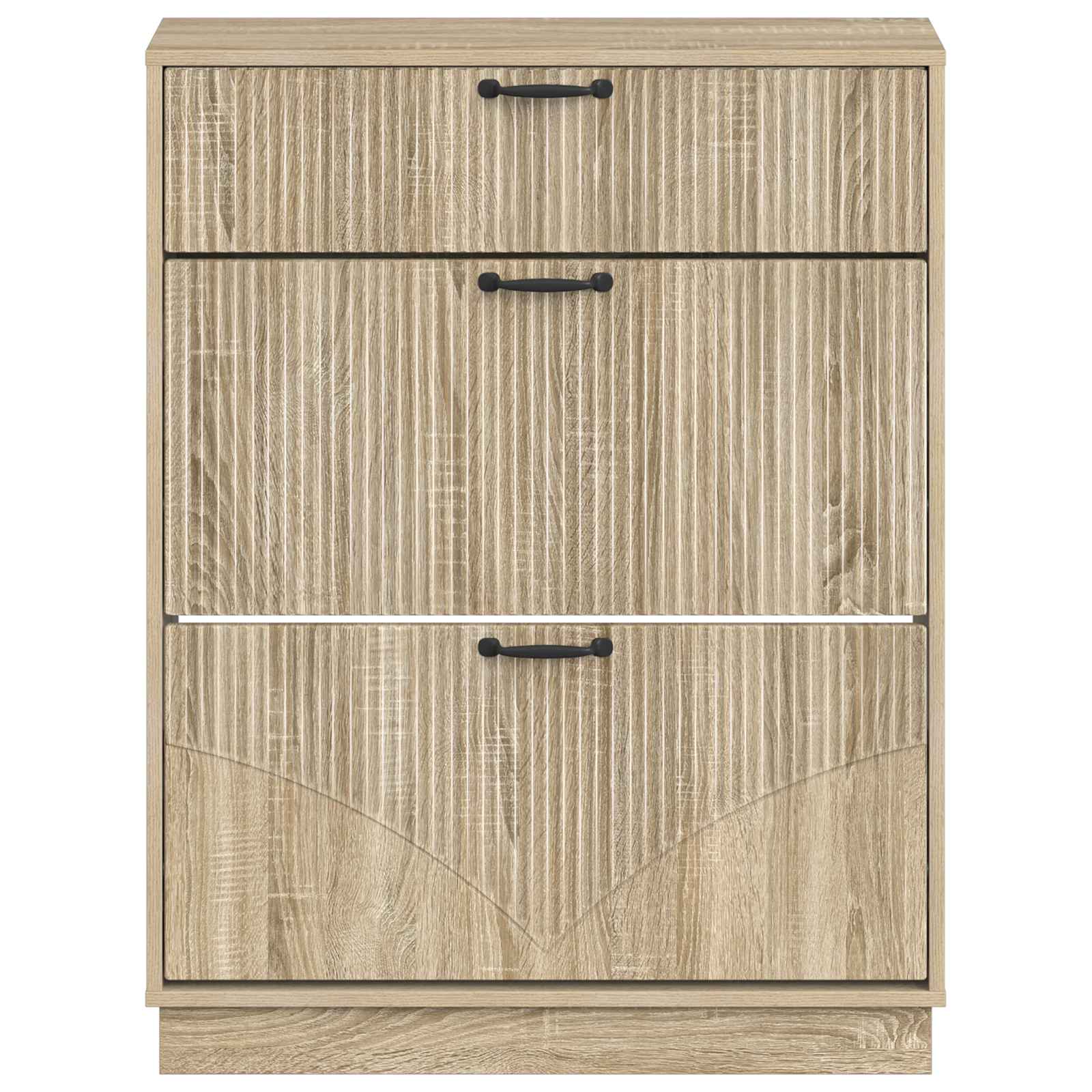 vidaXL Szafka na buty HOORN 78 x 24 x 100 cm Drewno inżynieryjne