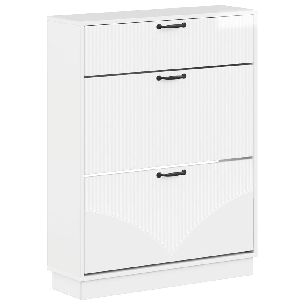 vidaXL Szafka na buty HOORN 78 x 24 x 100 cm Drewno inżynieryjne