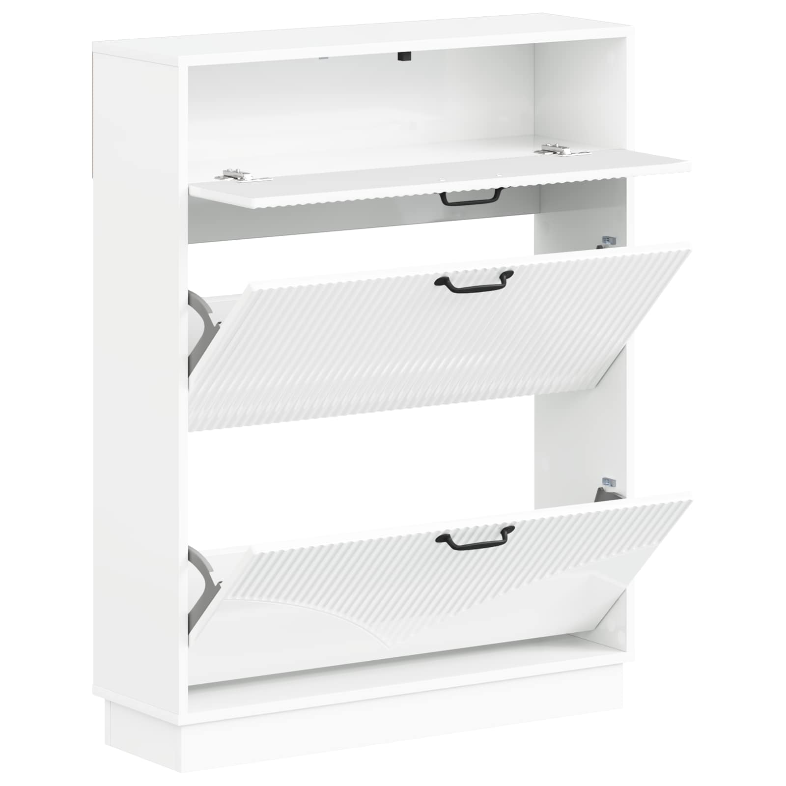 vidaXL Szafka na buty HOORN 78 x 24 x 100 cm Drewno inżynieryjne