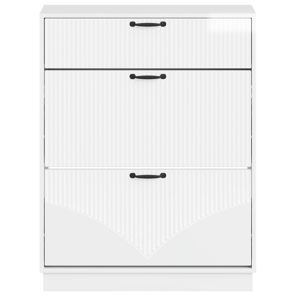vidaXL Szafka na buty HOORN 78 x 24 x 100 cm Drewno inżynieryjne